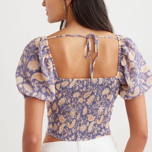 Dynamite Ruched Bust Blouse - Picture 2 of 9